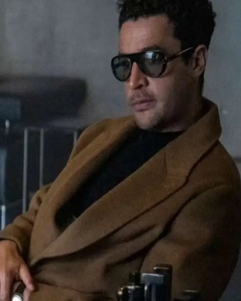 The Foreigner Kraven The Hunter 2024 Christopher Abbott Brown Wool Coat The Foreigner Kraven The Hunter 2024 Christopher Abbott Brown Wool Coat