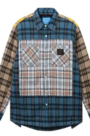 The Sex Lives of College Girls Max Plaid Cotton Shirt