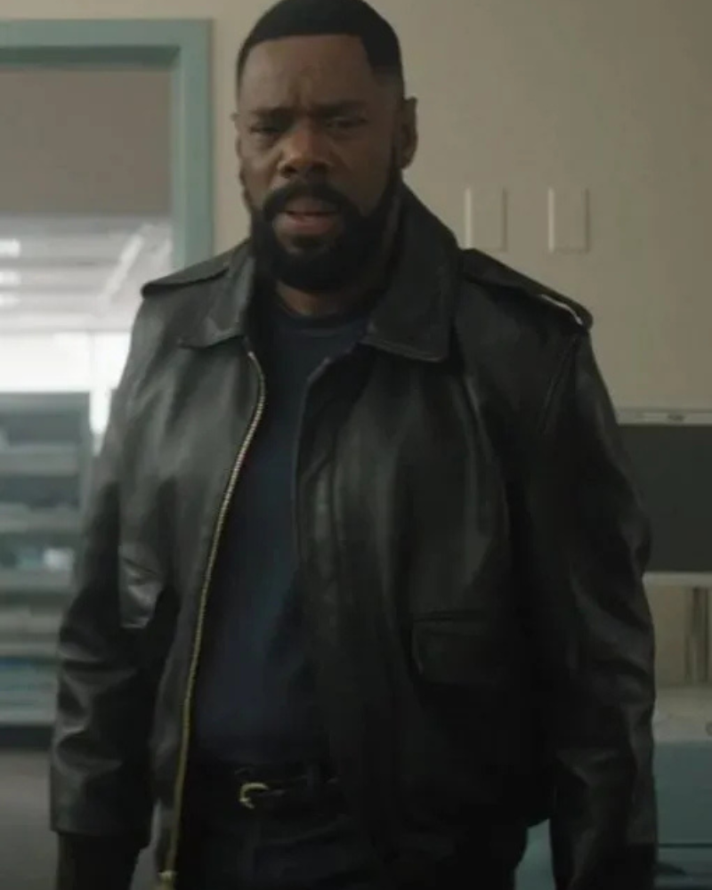 Tv Series The Madness 2024 Muncie Daniels Black Bomber Leather Jacket Tv Series The Madness 2024 Muncie Daniels Black Bomber Leather Jacket