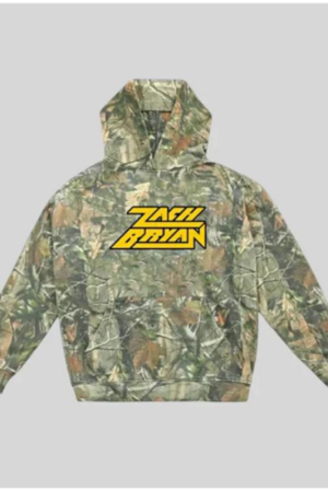 Zach Bryan Camo Hoodie