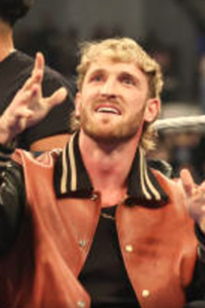 American Wrestler Logan Paul Smackdown 2024 Brown Leather Jacket