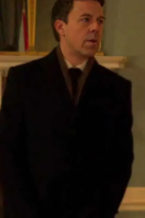 Andrew Buchan Black Doves Wallace Webb Black Coat