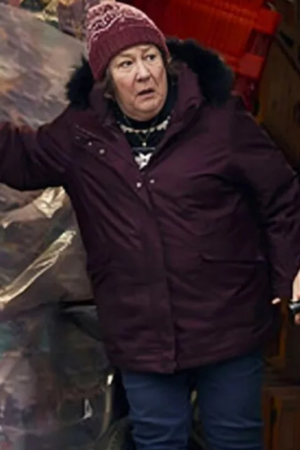 Burgundy The Sticky 2024 Ruth Landry Burgundy Hooded Jacket