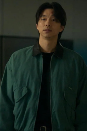 Han Jeong-won The Trunk Tv Series Gong Yoo Green Cotton Jacket