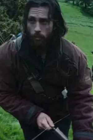 Movie 28 Years Later 2025 Aaron Taylor-johnson Maroon Jacket
