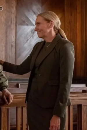 Toni Collette Jurado Numero 2 Movie 2024 Faith Killebrew Blazer