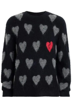 Love Hurts 2025 Ke Huy Quan Red Heart Sweatshirt