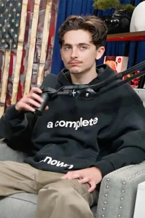 Timothee Chalamet A Complete Unknown Hoodie
