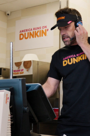 Ben Affleck Super Bowl 2025 Dunkin T-Shirt