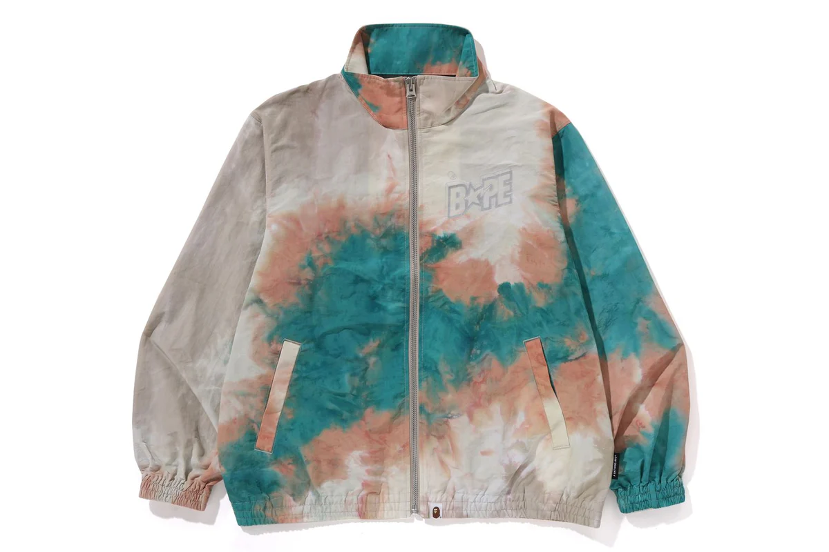 TIE DYE TRACK JACKET TIE DYE TRACK JACKET
