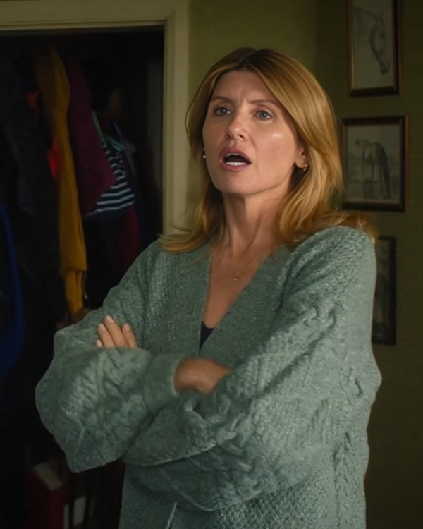 Bad Sisters S02 Sharon Horgan Green Cardigan Bad Sisters S02 Sharon Horgan Green Cardigan