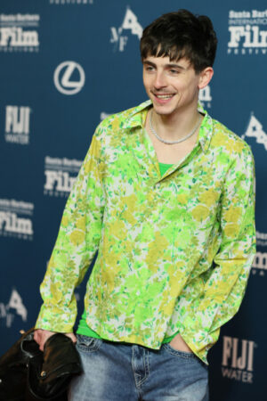 Timothée Chalamet International Film Festival Floral Shirt
