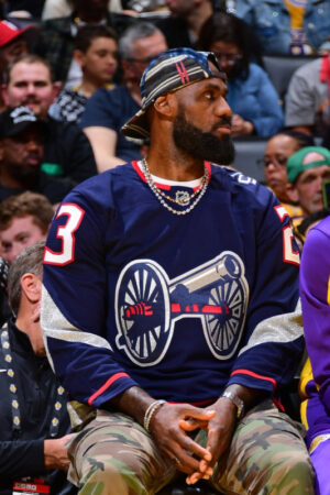 LeBron James Columbus Blue Jackets Jersey