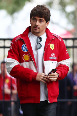 F1 Grand Prix Of Australia Charles Leclerc Red Jacket