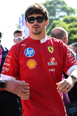 F1 Grand Prix Of Australia Charles Leclerc Red T-Shirt