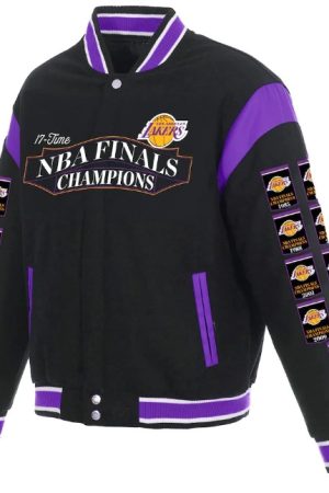 Los Angeles Lakers Champions Full Snap Jacket