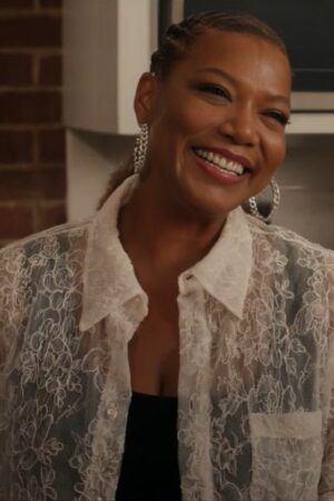 The Equalizer S5 Queen Latifah White Lace Shirt