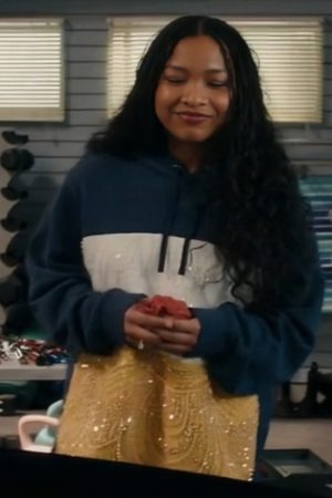 The Equalizer S5 Laya DeLeon Hayes Color Blocked Hoodie