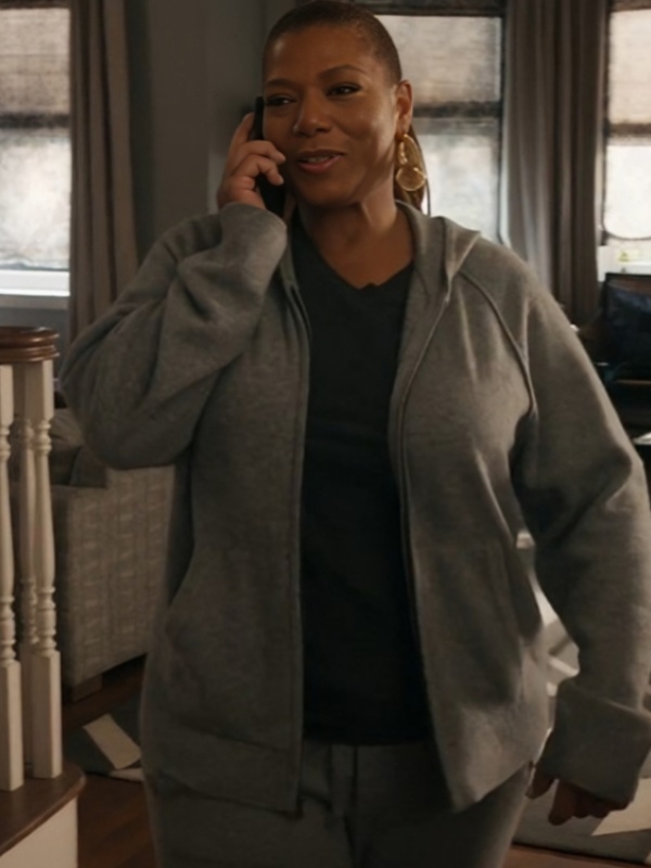 The Equalizer S5 Queen Latifah Grey Tracksuit The Equalizer S5 Queen Latifah Grey Tracksuit