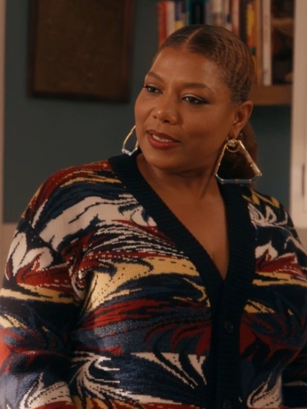 The Equalizer S5 Queen Latifah Printed Cardigan The Equalizer S5 Queen Latifah Printed Cardigan