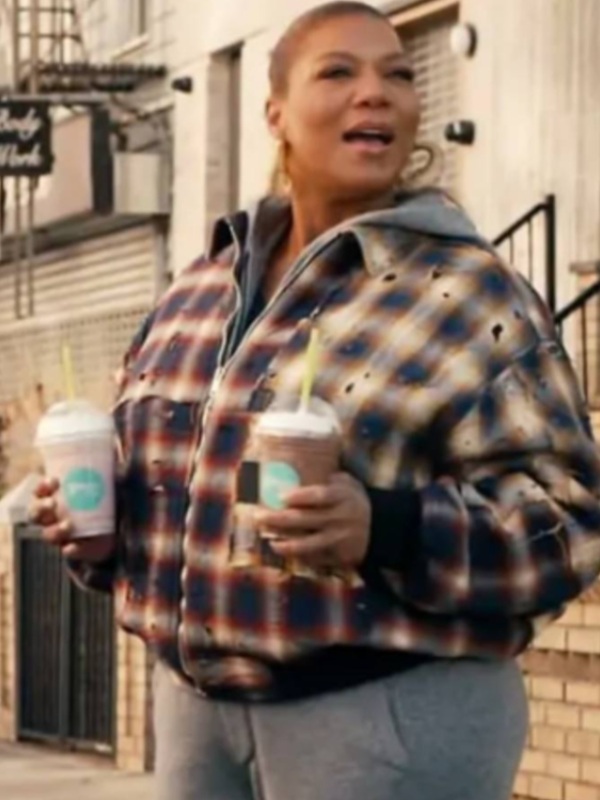 The Equalizer S5 Robyn McCall Plaid Jacket The Equalizer S5 Robyn McCall Plaid Jacket