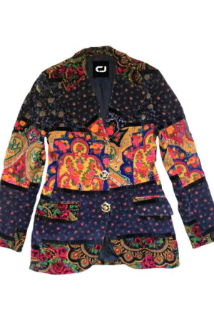Fran Drescher Dolce & Gabbana Velvet Blazer