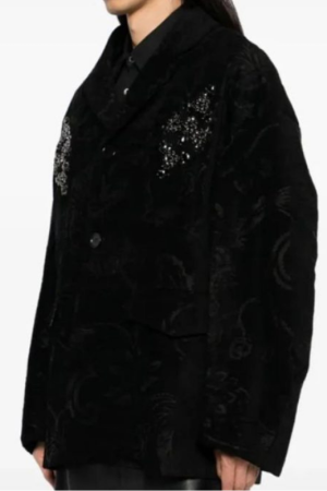 The Equalizer S05 Queen Latifah Black Embellished Blazer