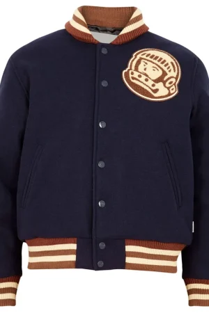 Astro BBC Black Wool Varsity Jacket