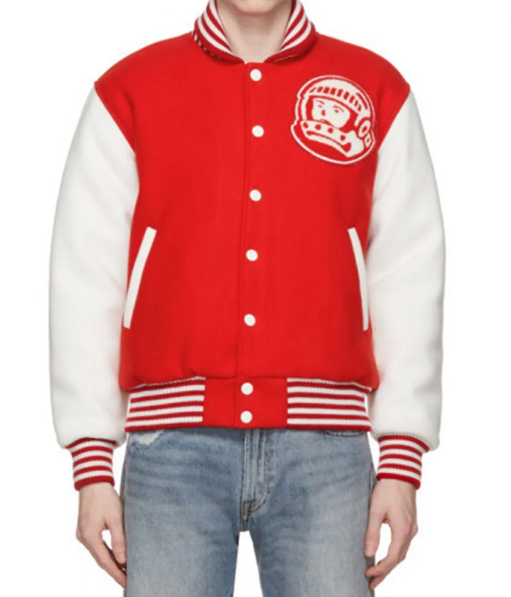 BBC Astro Varsity Red and White Jacket BBC Astro Varsity Red and White Jacket