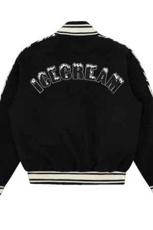 Zebra BBC Varsity Black Jacket