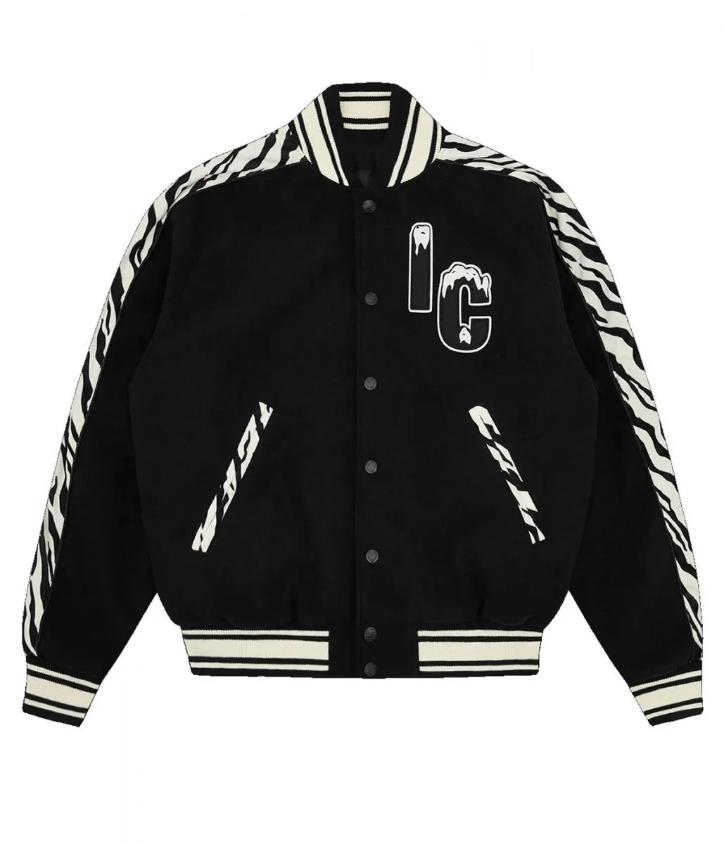 Zebra BBC Varsity Black Jacket Zebra BBC Varsity Black Jacket