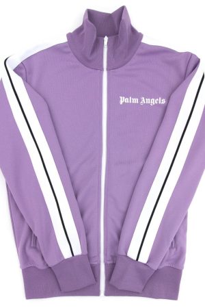 Palm AngelsAutumn Blaze Tracksuit Jacket Lilac/white