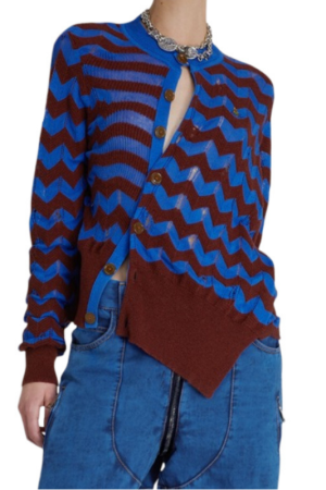 And Just Like That Sarah Jessica Parker Chevron Sweater