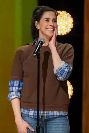 Sarah Silverman PostMortem Brown Sweater