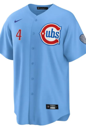 Chicago Cubs Pete Crow Armstrong Nike Light Blue Alternate Player Jersey