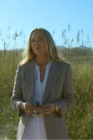 The Waterfront Maria Bello Blazer