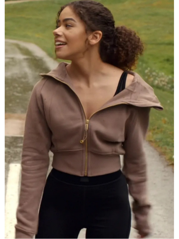 Ginny and Georgia Ginny Miller Brown Hoodie Ginny and Georgia Ginny Miller Brown Hoodie