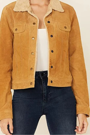 Roswell New Mexico S04 Rosa Ortecho Suede Jacket