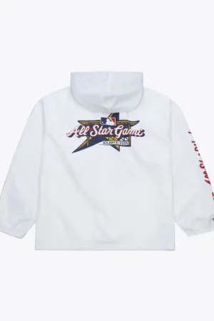 MLB All-Star Game 2025 White Windbreaker Jacket