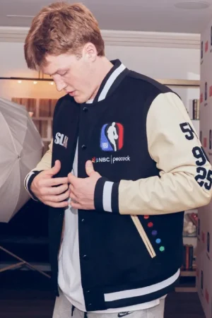 NBA On NBC 2025 SLAM Draft Varsity Jacket