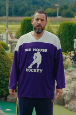 Happy Gilmore 2 Adam Sandler Purple Jersey