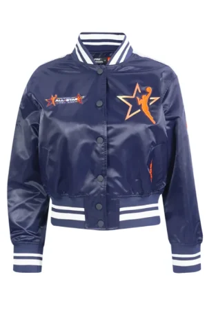 WNBA All Star 2025 Unisex Sublimated Satin Jacket