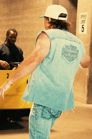 I’m The Problem Tour 2025 Morgan Wallen Blue Vest