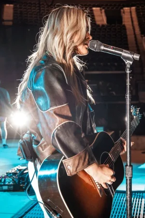 Intuit Dome California Alana Springsteen Vegan Leather Jacket