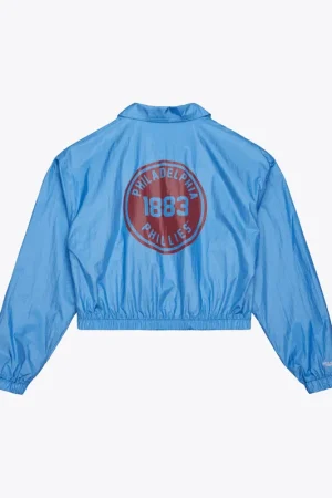 MLB Philadelphia Phillies Women Blue Jacket