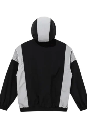 NFL Las Vegas Raiders Windbreaker Black Anorak Jacket