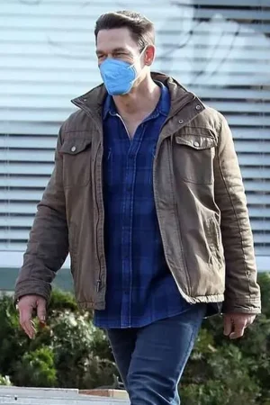 Peacemaker S02 John Cena Brown Jacket