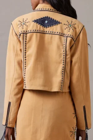 Womens Rodeo Hand Suede Jacket
