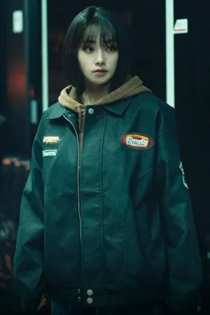 Twelve S01 Kang Mi-na Black Cotton Jacket