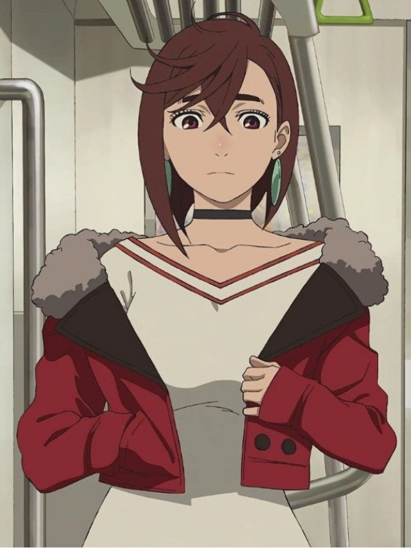 Momo Ayase Dandadan Red Jacket Momo Ayase Dandadan Red Jacket